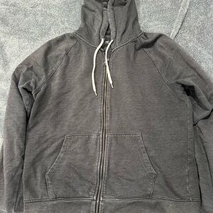 GAP Men's Charcoal Zip-Up Hoodie